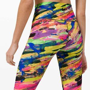 Lululemon Wunder Train High Rise Tight 25" Catalyst Multi 4 NEW